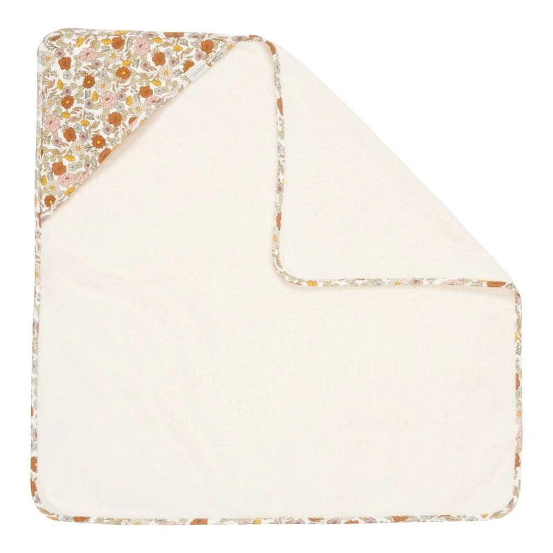 Little Dutch Hooded Towel Vintage Little Flowers 100X100 5 Little Dutch Hooded Towel Vintage Little Flowers 100X100 - Image 3