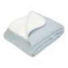 Little Dutch Cot Blanket Pure Soft Blue -Baby Product 0020852 little dutch cot blanket pure soft blue pure 0
