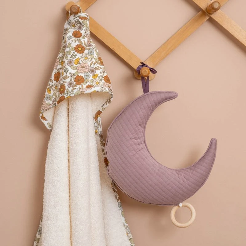 Little Dutch Hooded Towel Vintage Little Flowers 100X100 4 Little Dutch Hooded Towel Vintage Little Flowers 100X100 - Image 2