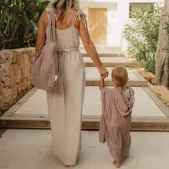 Little Dutch Mom Bag Mauve -Baby Product 0022747 little dutch mom bag mauve jacquard terry 3