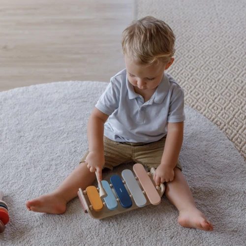 Plan Toys Oval Xylophone - Orchard - PT 6441 4 Plan Toys Oval Xylophone - Orchard - PT 6441 - Image 2