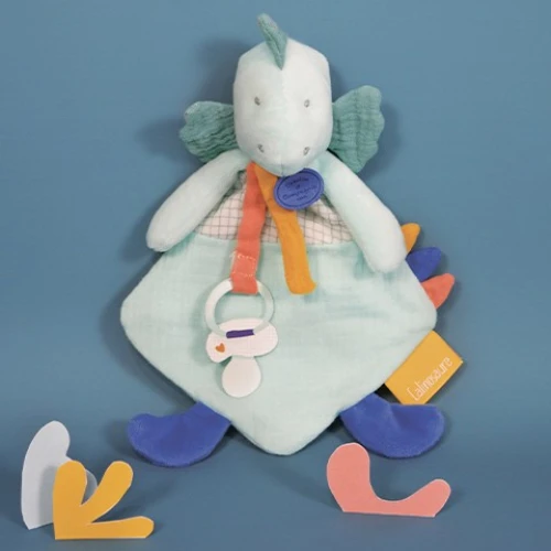 Filou Dino Comforter With Pacifier 4 Filou Dino Comforter With Pacifier - Image 2