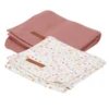 Little Dutch Swaddles 70x70 Flowers & Butterflies/Pure Soft Pink -Baby Product 20230110 161220