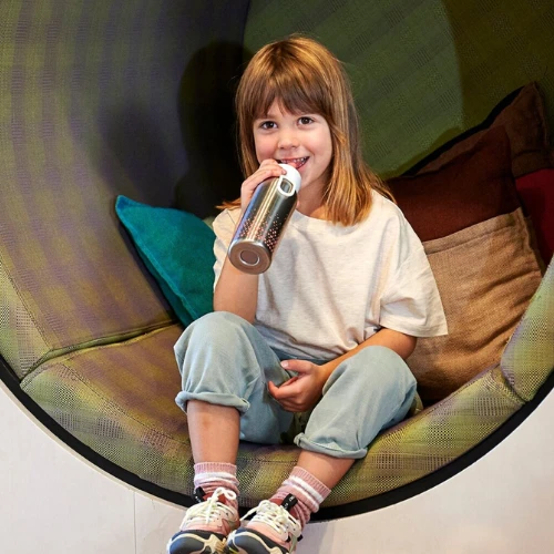 Mepal Insulated Bottle Flip-up Campus 350 Ml - Pink 5 Mepal Insulated Bottle Flip-up Campus 350 Ml - Pink - Image 3