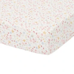Little Dutch Fitted Sheet 70x140/150 Flowers & Butterflies