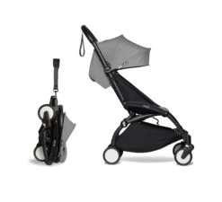 BABYZEN Stroller YOYO² 6+ -Baby Product 2 YOYO 2 BLACK FRAME GREY WEB