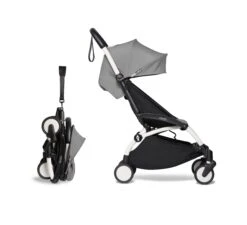 BABYZEN Stroller YOYO² 6+ -Baby Product 2 YOYO 2 WHITE FRAME GREY WEB