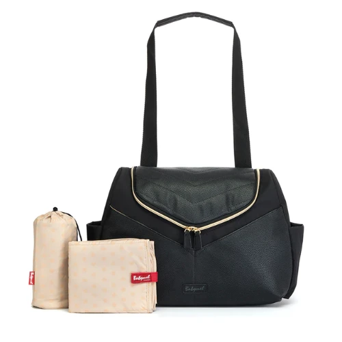 Pippa Vegan Leather Convertible Backpack Black 4 Pippa Vegan Leather Convertible Backpack Black - Image 2