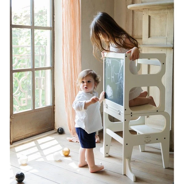 3-in-1 Learning Tower, White 3 3-in-1 Learning Tower, White