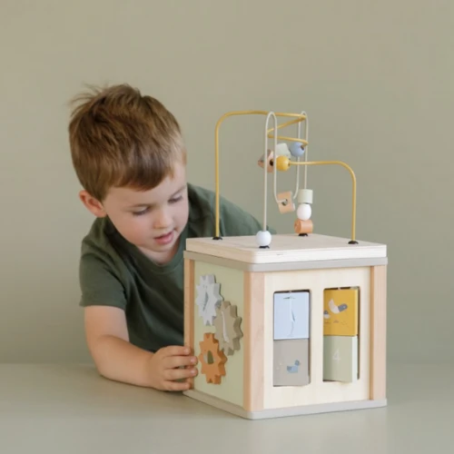 Little Dutch Activity Cube - Little Goose - LD7030 4 Little Dutch Activity Cube - Little Goose - LD7030 - Image 2