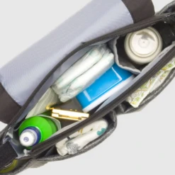 Storksak Stroller Organiser Luxe Scuba Grey -Baby Product 3 d48157e5 c9b7 4e5c 9fef 03085583ffcf