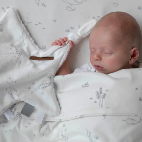 Little Dutch Cuddle Cloth Star - Ocean White 4 Little Dutch Cuddle Cloth Star - Ocean White - Image 2