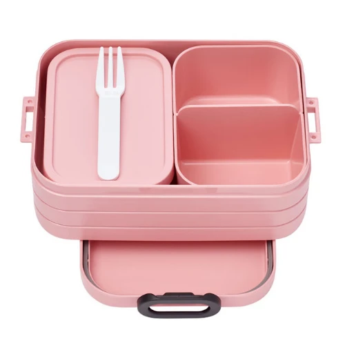 Mepal Bento Lunch Box Take A Break Midi - Nordic Pink 3 Mepal Bento Lunch Box Take A Break Midi - Nordic Pink