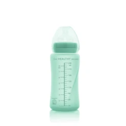 Glass Baby Bottle Healthy+ 240 Mint Green -Baby Product 4 6663c386 bf0c 4bdf 8806 e7bb8f971593