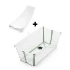 Bundle Transparent Green Stokke® Flexi Bath® -Baby Product 5 5197e5f2 d85d 431e 980d fe739e132403