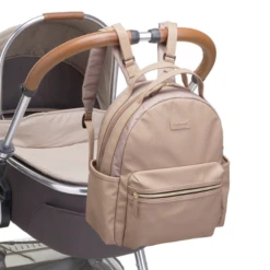 Lola Vegan Leather Backpack Almond -Baby Product 5 90b49838 d7ca 47a9 974c 333a069b576a