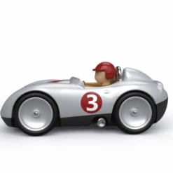 Sports Car Silver 489