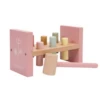 Little Dutch Pounding Bench Wild Flowers Pink -Baby Product 7