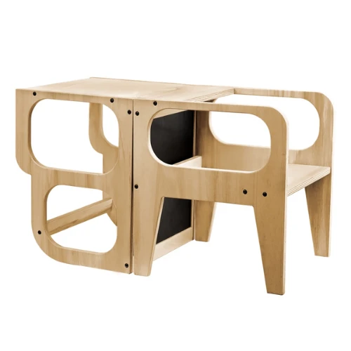 3-in-1 Learning Tower, Natural 4 3-in-1 Learning Tower, Natural - Image 2