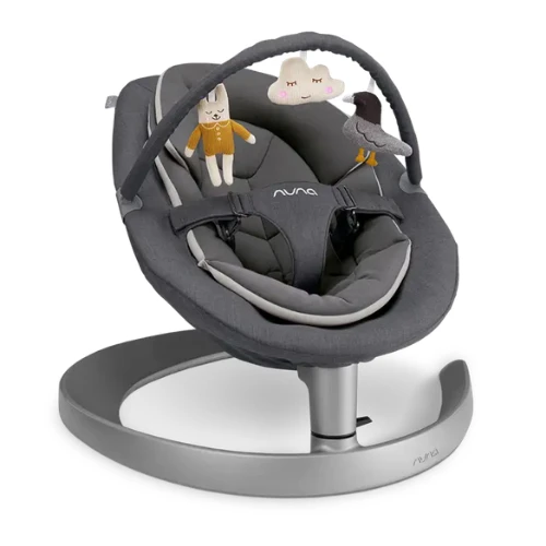 Nuna Leaf Grow Inc Toybar - Granite 3 Nuna Leaf Grow Inc Toybar - Granite