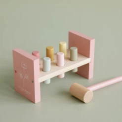 Little Dutch Pounding Bench Wild Flowers Pink -Baby Product 8 c55070f6 2595 495f bca9 f45117edac81