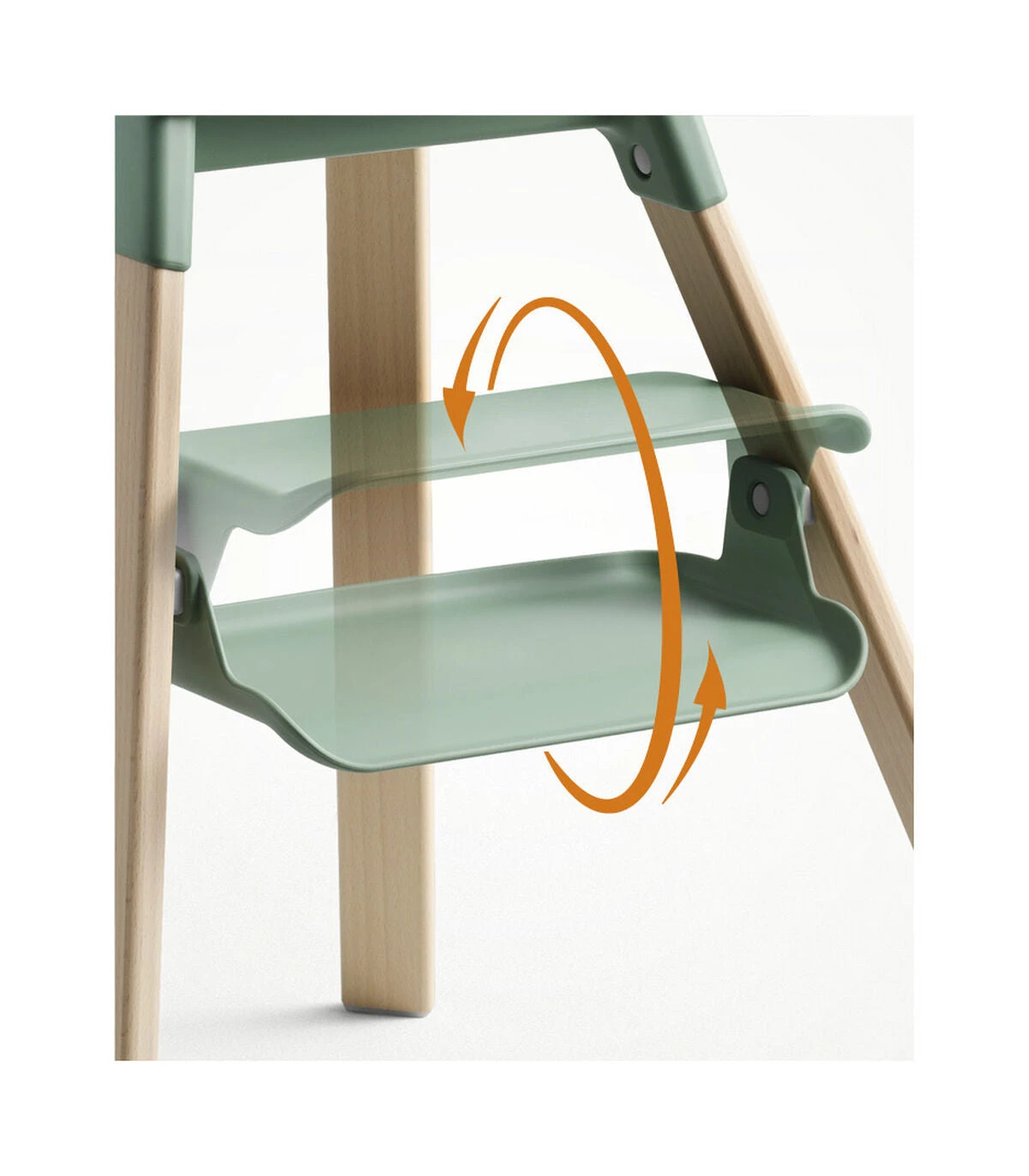 High Chair Clover Green Stokke® Clikk™ 7 High Chair Clover Green Stokke® Clikk™ - Image 5