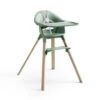 High Chair Clover Green Stokke® Clikk™ 2 High Chair Clover Green Stokke® Clikk™ -Baby Product Clikk Tray Natural CloverGreen Harness Cnfg 2 eCom