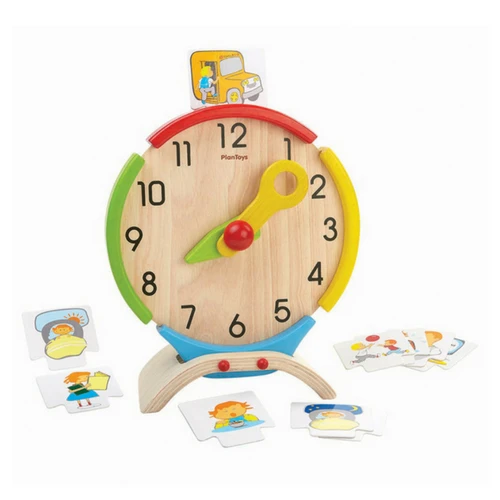Plan Toys Activity Clock - PT 5122 3 Plan Toys Activity Clock - PT 5122