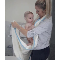 Cuddledry 'Hands-free' Baby Towel Blue Edge 9 Cuddledry 'Hands-free' Baby Towel Blue Edge -Baby Product IMG 1289 lower res 1024x1024 2x 48d3705b 7580 4d51 826a 32dc86675650