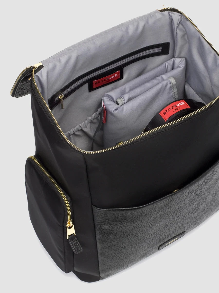 Storksak ALYSSA BAG BLACK & GOLD 10 Storksak ALYSSA BAG BLACK & GOLD - Image 8