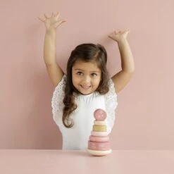 Little Dutch Rocking Ring Stacker Wild Flowers -Baby Product LD7012 RockingRingStackerPink 13