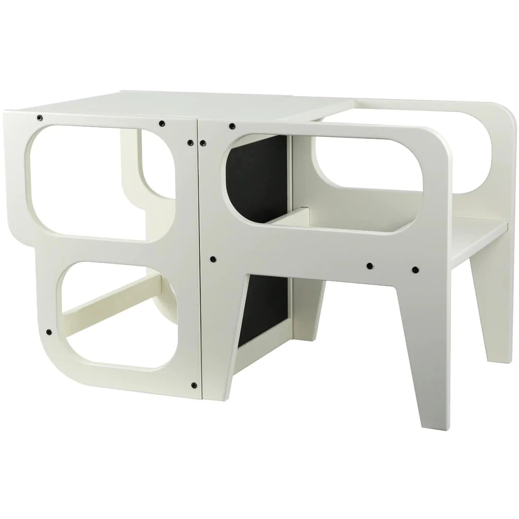 3-in-1 Learning Tower, White 4 3-in-1 Learning Tower, White - Image 2