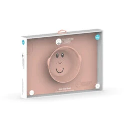 Matchstick Monkey Dusty Pink Anti-Slip Bowl -Baby Product Matchstick Monkey Anti Slip Mat Dusty Pink 600x 2dda3759 08e5 4549 b0d2 53770d622210