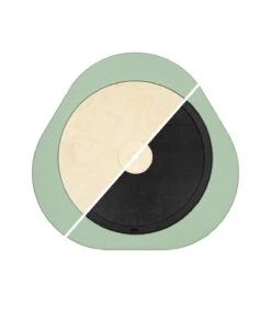 White Stokke® MuTable™ V2 -Baby Product MuTable CloverGreen Wood Black Board split 5681 eCom