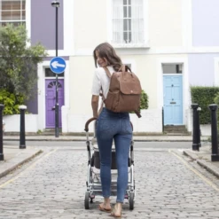 Backpack Robyn Convertible Faux Leather Tan -Baby Product Robyn Convertible Backpack tan 5 e114a0e7 4a1c 4ec7 a77d c12af3a078cb