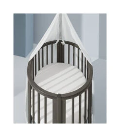 Stokke® Sleepi™ Mini V3 Hazy Grey 13 Stokke® Sleepi™ Mini V3 Hazy Grey -Baby Product SleepiMini HazyGrey Canopy 220225 030 eCom