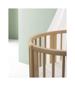 Stokke® Sleepi™ Mini V3 Natural -Baby Product SleepiMini Natural Canopy CloseUp 220225 061 eCom