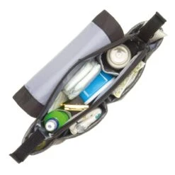 Storksak Stroller Organiser Luxe Scuba Black -Baby Product StrollerOrganiserGrey2