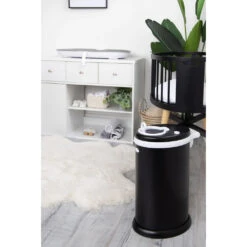 Ubbi® Diaper Pail - Matte Black -Baby Product UB10039 5 1024x1024 4df0c249 436e 4196 9c42 914d48d98013