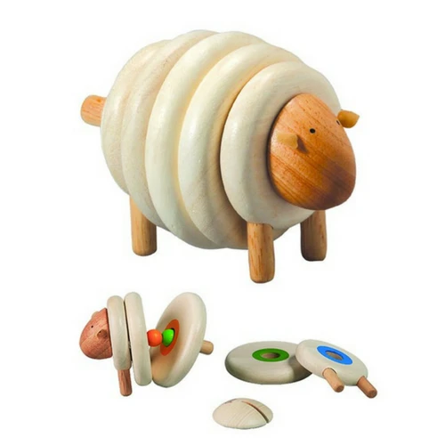 Plan Toys Lacing Sheep - PT 5150 4 Plan Toys Lacing Sheep - PT 5150 - Image 2