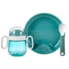 Baby Dinnerware Mepal Mio 3-piece Set - Deep Turquoise -Baby Product Web 59