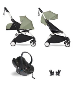 All-in-one BABYZEN Stroller YOYO² 0+ Newborn Pack, Car Seat And 6+ 38 All-in-one BABYZEN Stroller YOYO² 0+ Newborn Pack, Car Seat And 6+ -Baby Product YOYO2ALLINONE 0 WHITEFRAME WEB