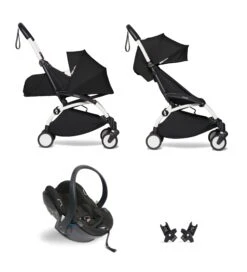 All-in-one BABYZEN Stroller YOYO² 0+ Newborn Pack, Car Seat And 6+ 39 All-in-one BABYZEN Stroller YOYO² 0+ Newborn Pack, Car Seat And 6+ -Baby Product YOYO2ALLINONE WHITEFRAME BLACK WEB