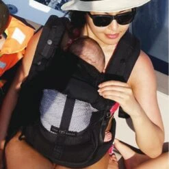 PhysioCarrier - Black/pocket Black - LR -Baby Product black