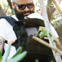 PhysioCarrier - Black/pocket Black - LR -Baby Product black2