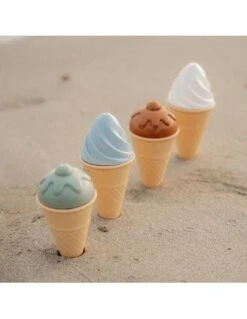 Little Dutch Ice Cream Beach Set Vintage -Baby Product cubo playa con helados vintage