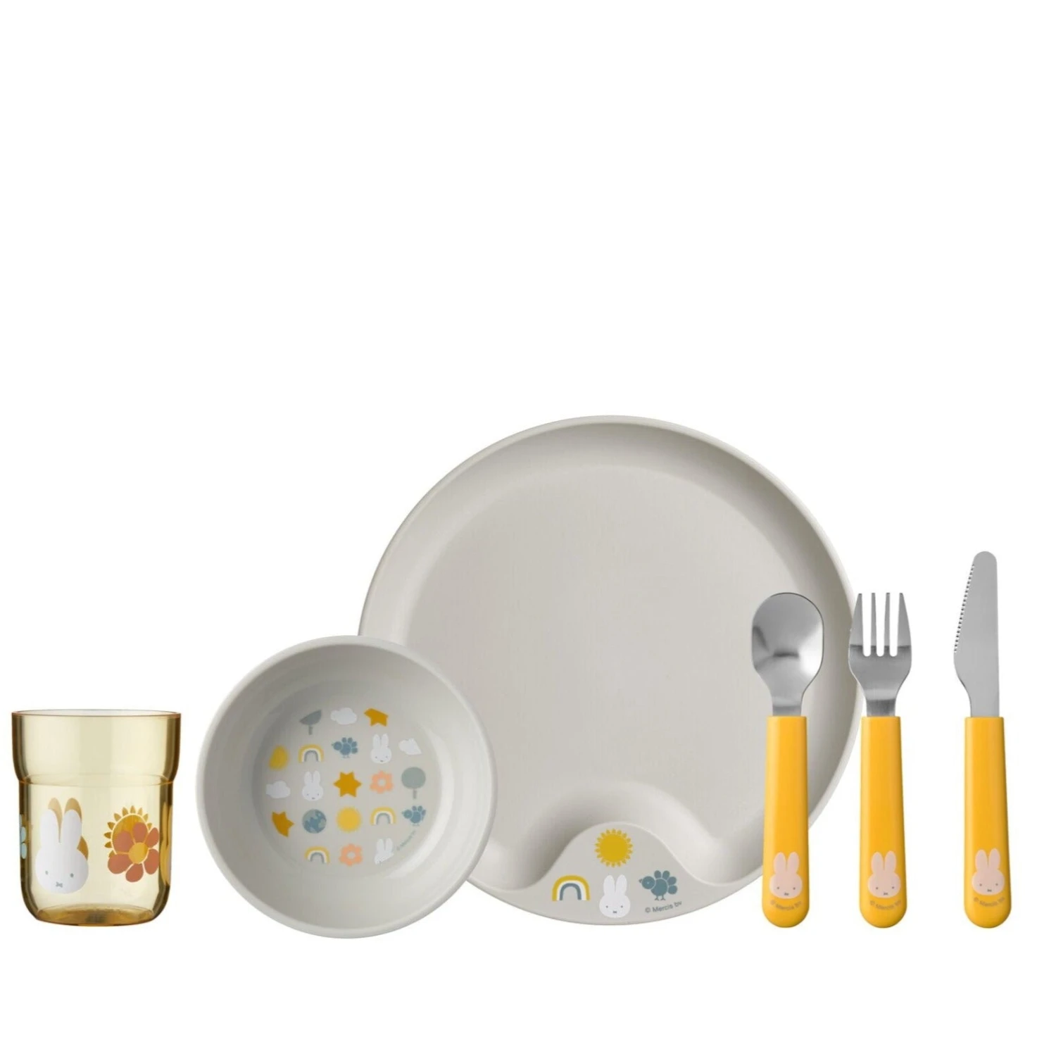 Children's Dinnerware Mepal Mio 6-piece Set - Miffy Explore 3 Children's Dinnerware Mepal Mio 6-piece Set - Miffy Explore