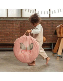 Little Dutch Crawl Tunnel Little Pink Flowers -Baby Product tunel de juego flores y mariposas