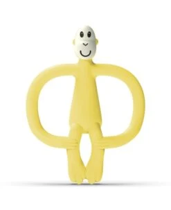 Matchstick Monkey Monkey Teether - Yellow